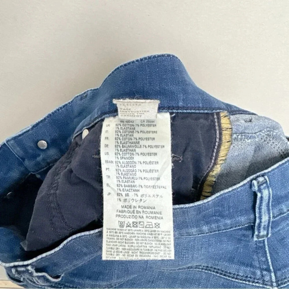 Diesel Womens 27 Regular Slim Straight Leg Distressed Jeans - Picture 12 of 16